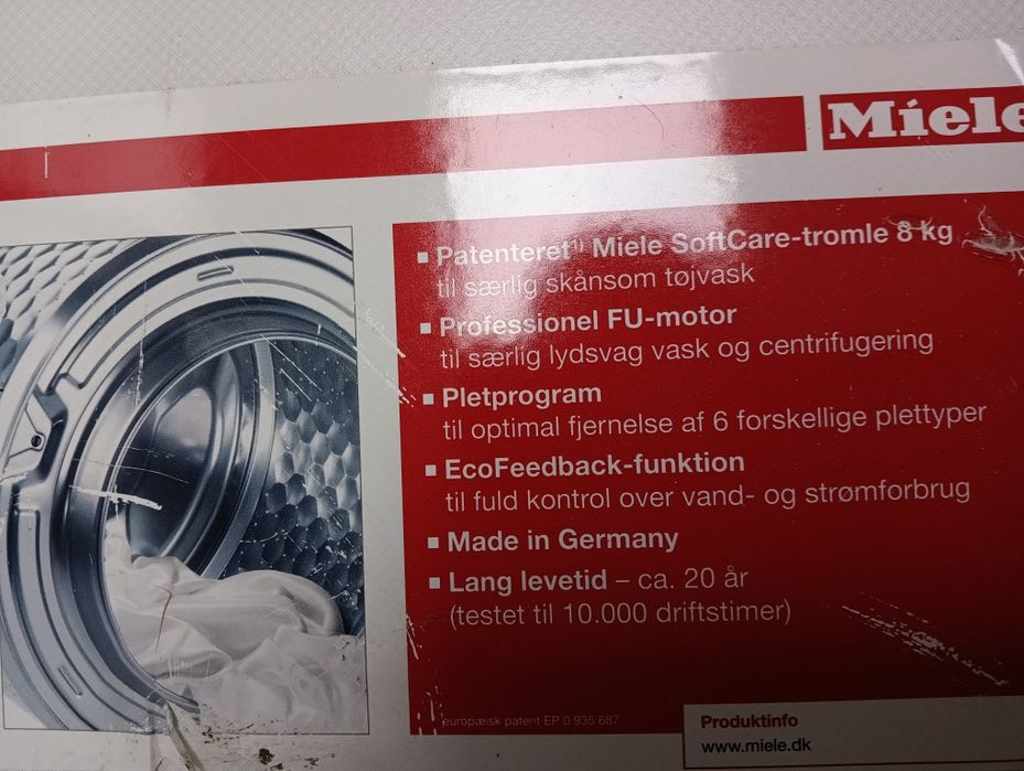 Пералня  Миеле Miele W 5873 Edition 111 Made in Germany А+++ 8кг  24 месеца гаранция!