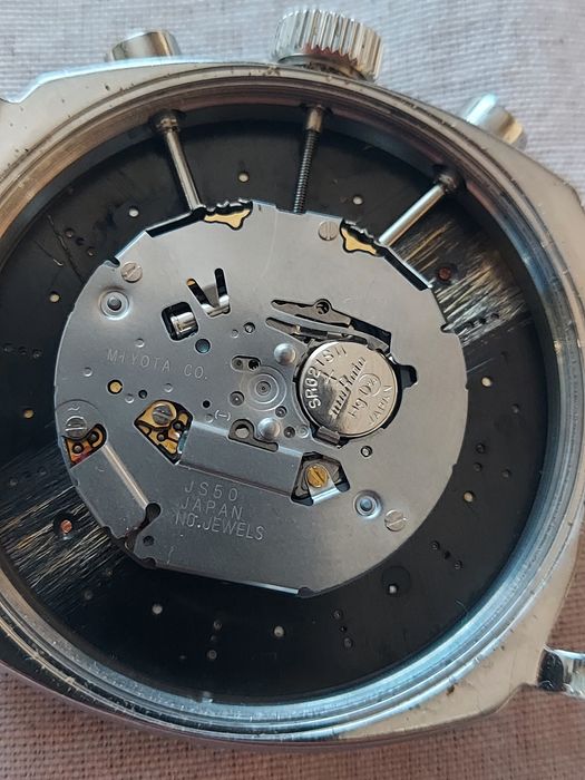 Ceas bărbat Jacques Lemans 1-1415 cronograf japonez,stare perfecta