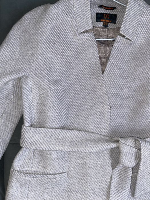 Сиреневое укороченное пальто(пиджак)