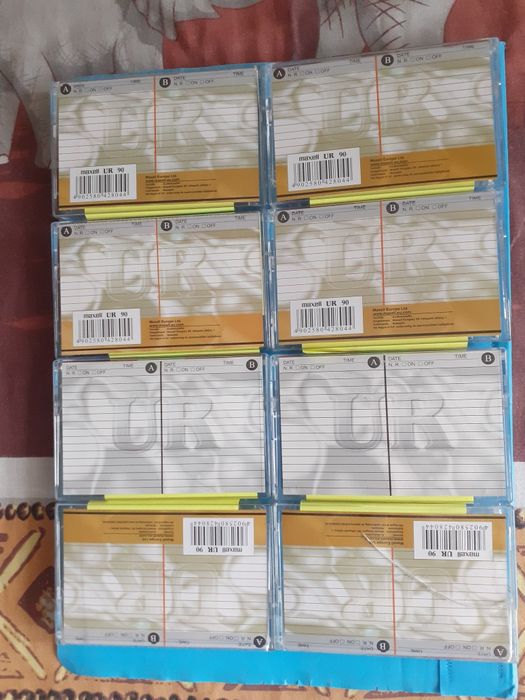 Lot 9 bucati casete audio Maxell UR 90 ca noi