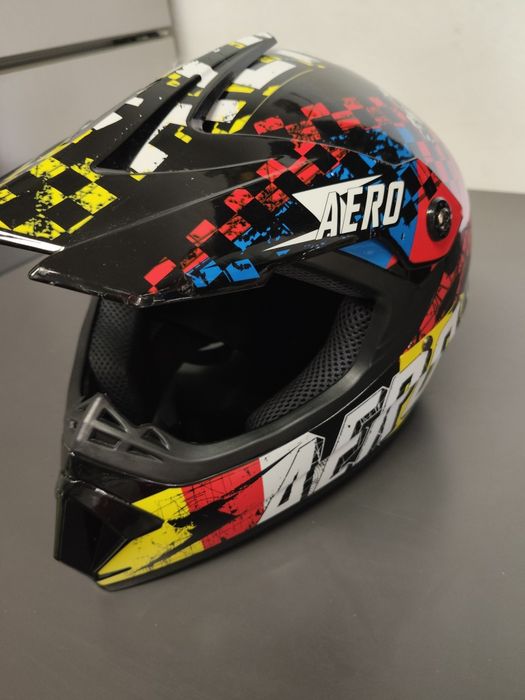 Vând Cască Moto Cross / Enduro / ATV – Mărimea M (Stare Bună)
