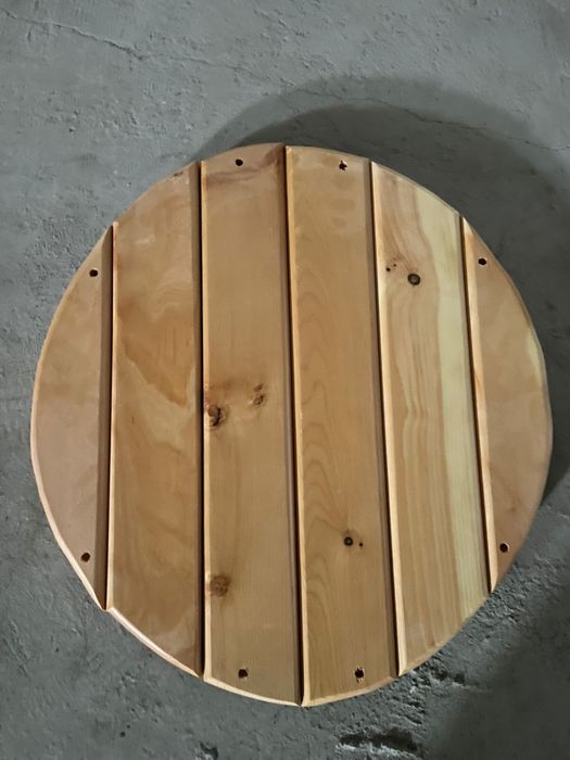 Купель новая с лестницей и сиденьем