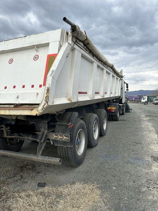 Vand ansamblu basculabil pregatit de lucru