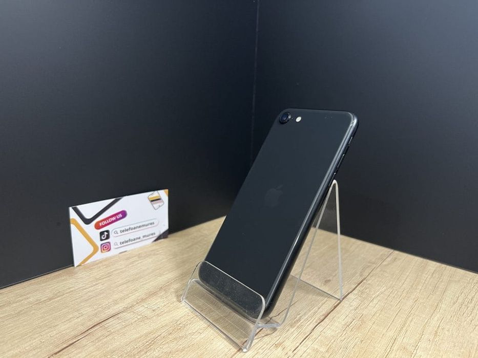 Iphone SE(2020) 64Gb Black Second-Hand Foarte Bun 3 ani garanție, Tele