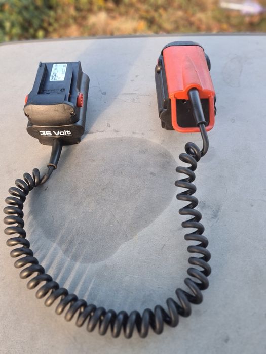 Hilti adaptor baterie și baterie36v și makita 24v