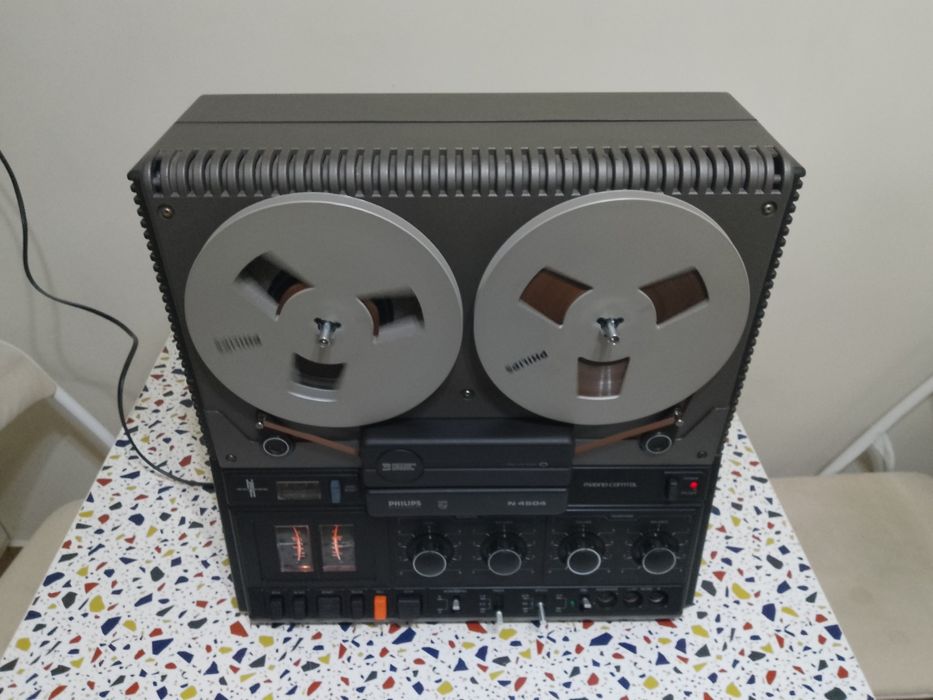 Linie audio! Magnetofon Philips N 4504, Amplituner Denon și Boxe