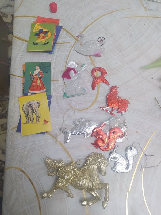 Игрушки елочные СССР