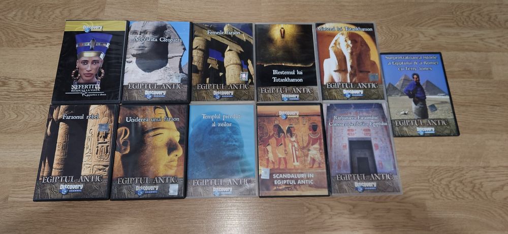 Lot 11 Dvd-uri documentare Egiptul Antic
