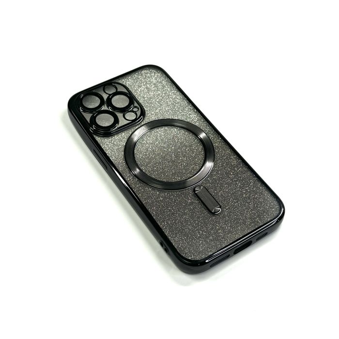 Блестящ силиконов калъф Magsafe за iPhone 13/14/15 PLUS, PRO и PRO MAX