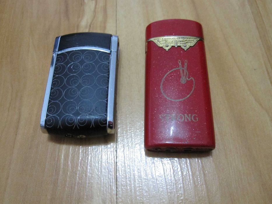 2 Brichete colectie Lamq Strong DoubleFlame si Silver Match-ieftine