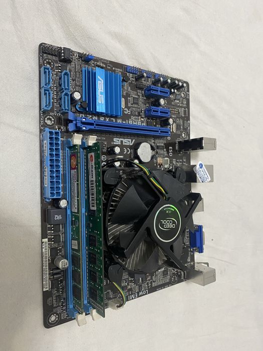 Материнская плата H61 с intel core i5