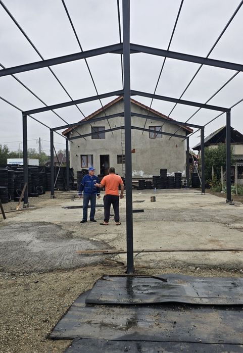 Vand structura metalica 14x20x4h ideala pt sopron