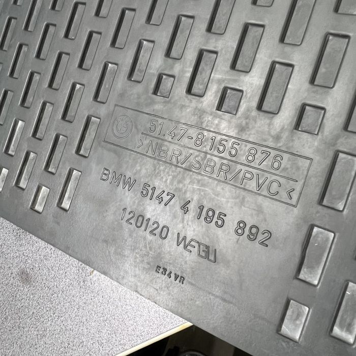 Коврики тетрис bmw e34 бмв е34