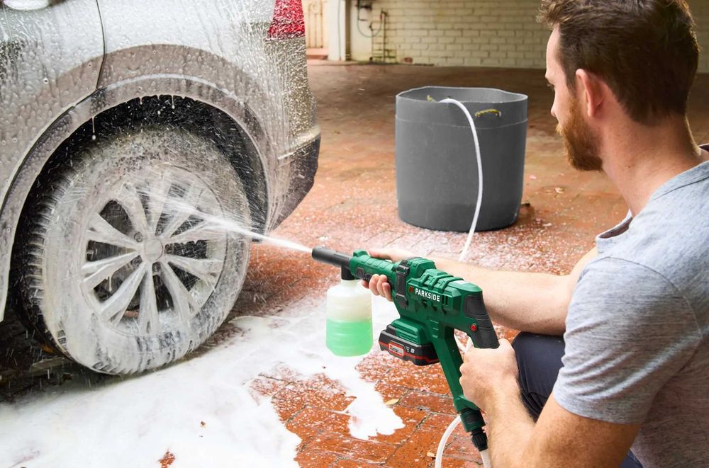 Нова Акумулаторна Водоструйка Parkside 20v