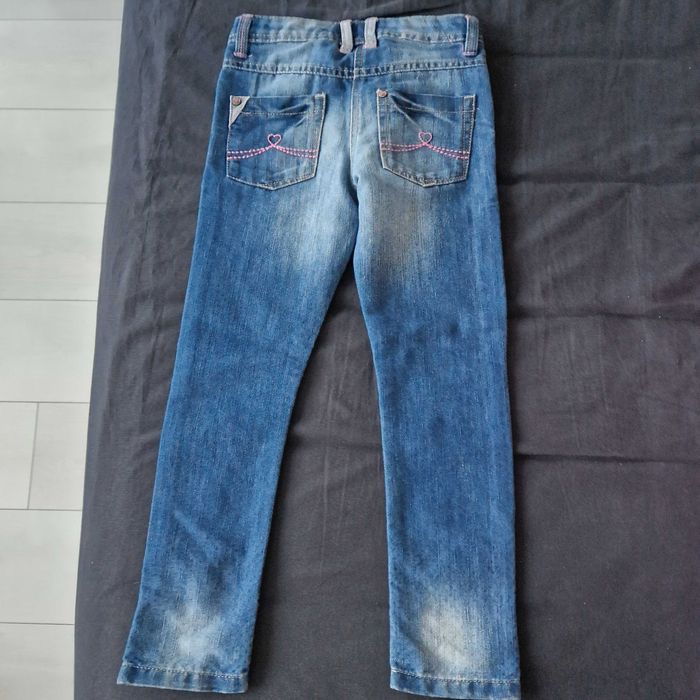 НАМАЛЕНИ 3 бр. Дънки 116-120 см.