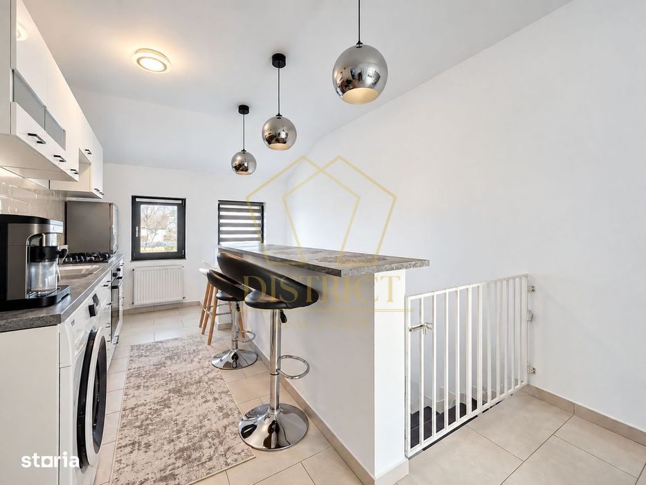 Apartament cu 2 camere mobilat | Etajul 1 | 57 mp utili | in Giroc la