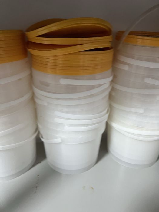 Пластмасовое ведро 1 л