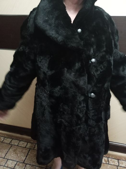 Цигейковый полушубок