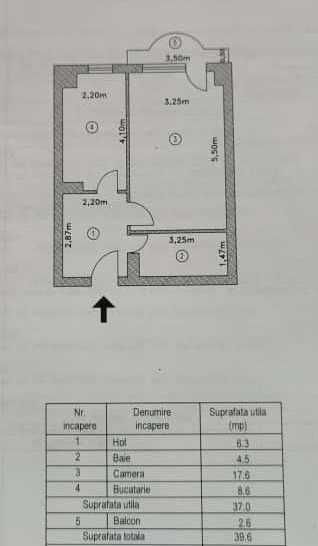 Apartament sector 3, zona Alba Iulia, 40 mp et 2 an constructie 1988