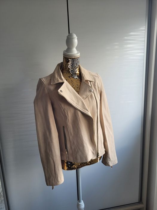 Geaca de piele naturala tip Zara