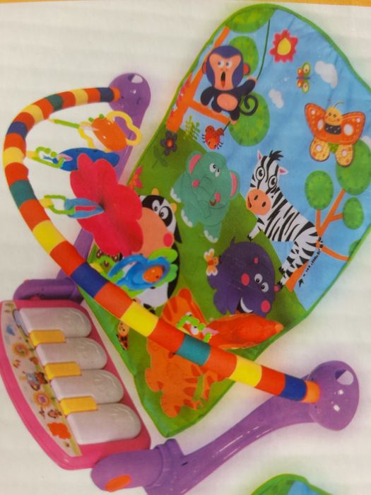 Музукален тепих/ активна гимнастика  с пиано за бебета