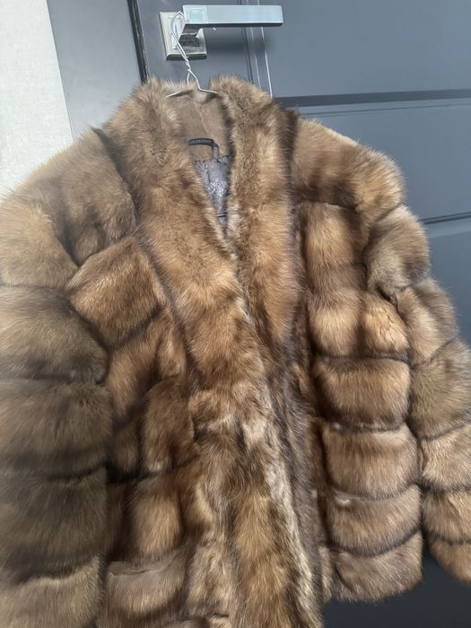 Соболиная шуба автоледи