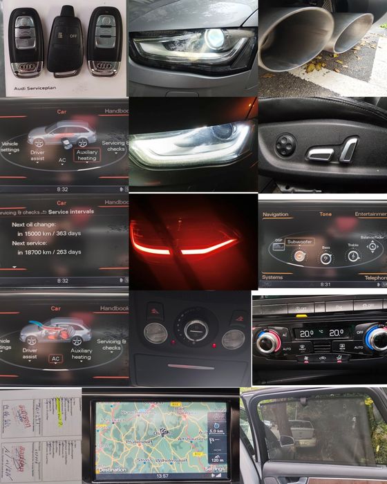 Audi A4/facelift/b8,5/S-line/automată/panoramă/Webasto/piele/Germania/