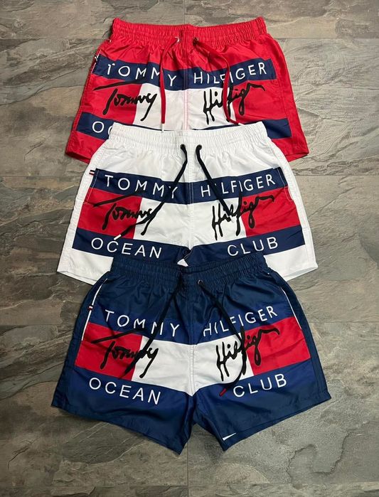 Стилни мъжки плажни шорти TOMMY HILFIGER – комфорт и визия за лятото!