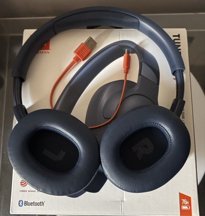 Casti JBL Tune 720BT Albastre