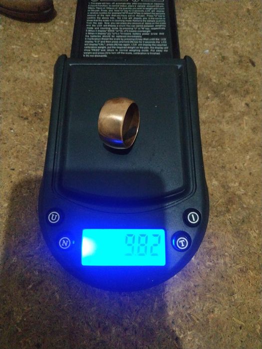 Uzuk 583 probasi bor 9,82 gr tillamas