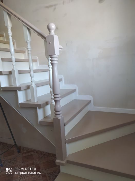 Лестница, установка и изготовление