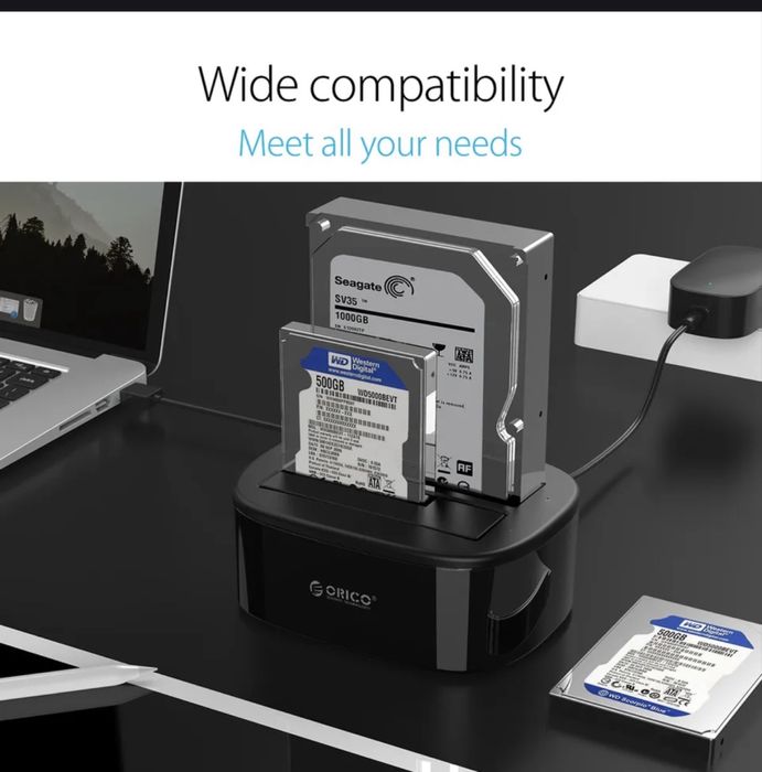 Продам хард док станцию Orico hdd sata