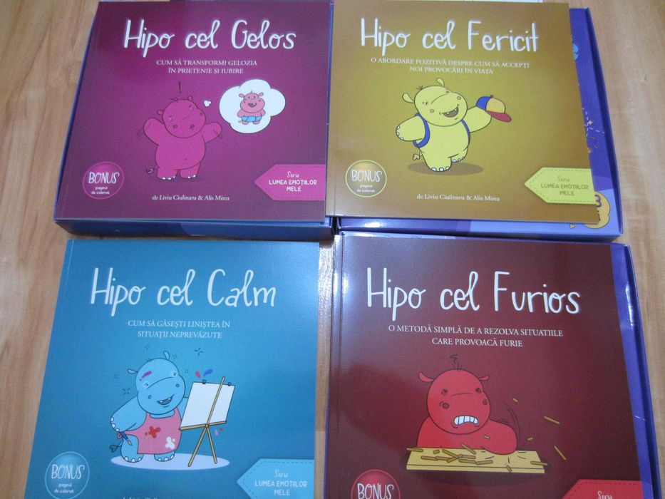 Set 6 carti Lumea Emotiilor Mele, PumpEQ - NOU