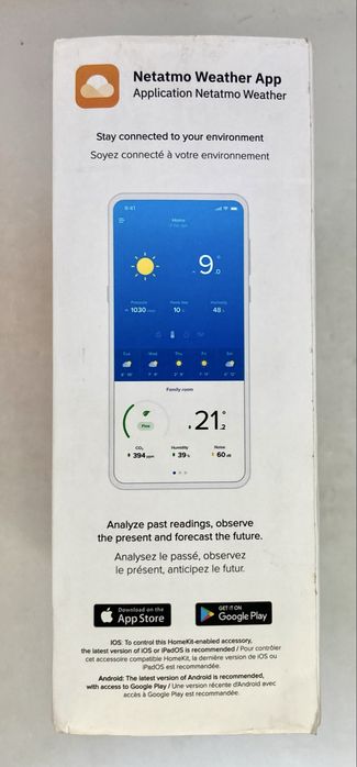 Statie meteo smart Netatmo NWS01-EC