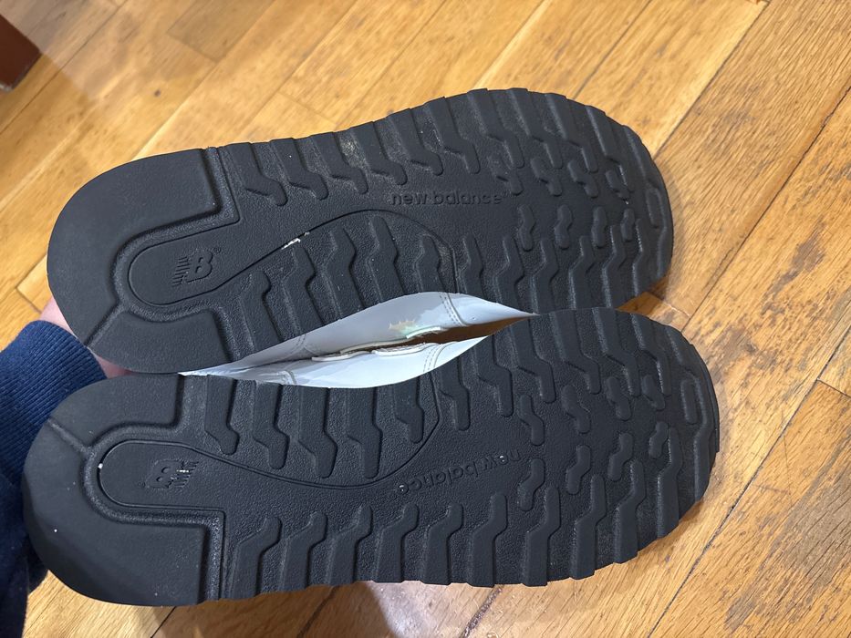 New balance NB500 бели маратонки