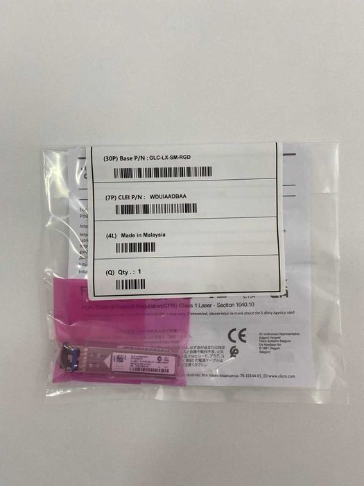 Оптический модуль (трансивер) Cisco GLC-LX-SM-RGD=