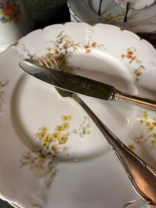 120 годишен Rosenthal Iris- сервиз за хранене за 14 човека