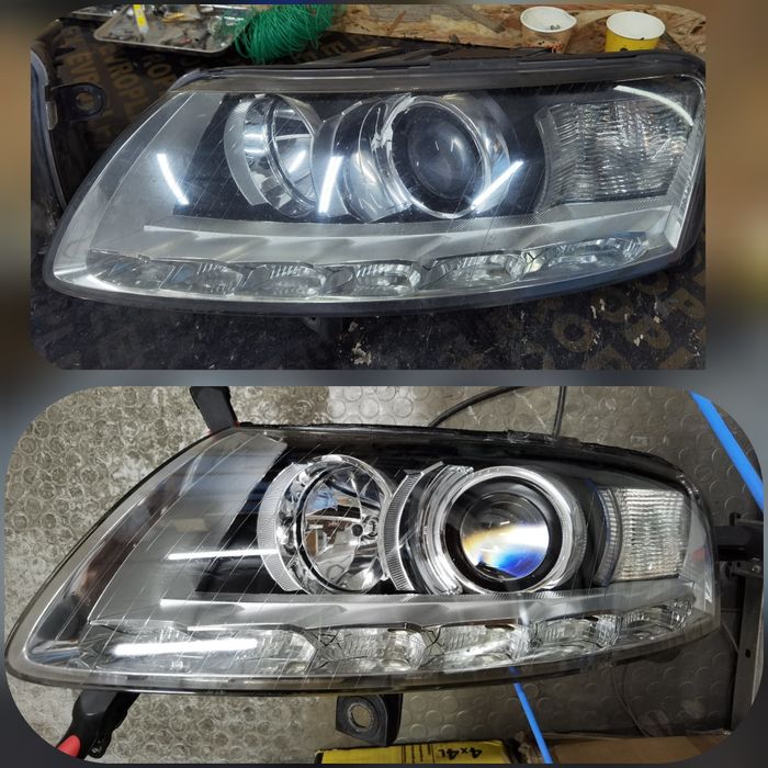 Рециклиране/ възстановяване и ремонт на фарове, продажба на лед крушки