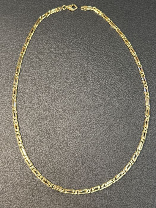 Златен Ланец ЧИСТО НОВ синджир  златно ланче 14 к 585 gold zlato lanec