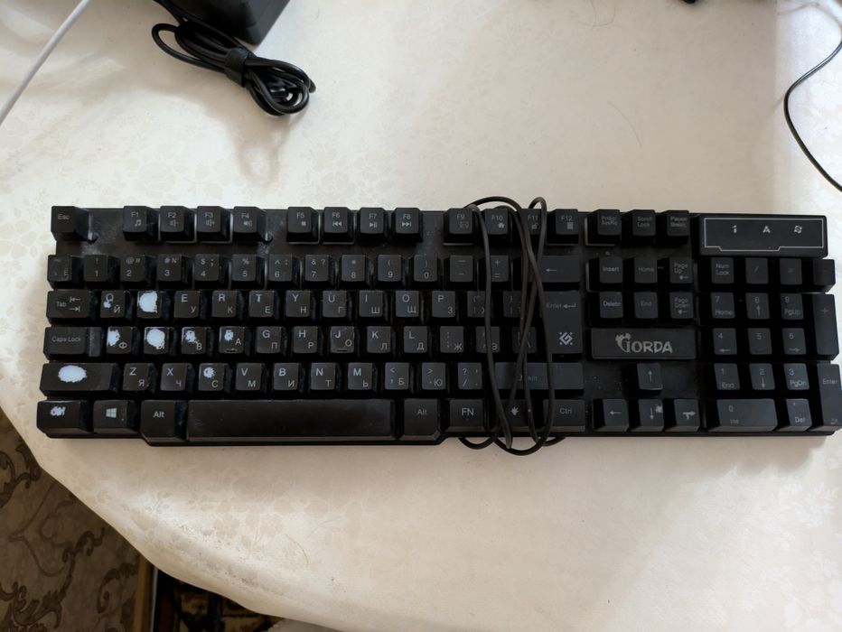 Клавиатура с подсветкой defender gorda