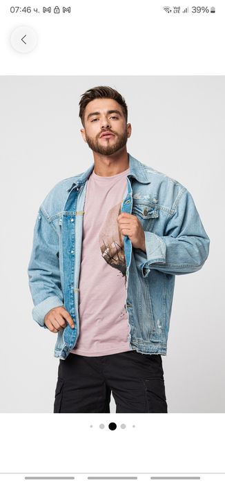 Дънково яке Jack & Jones - M