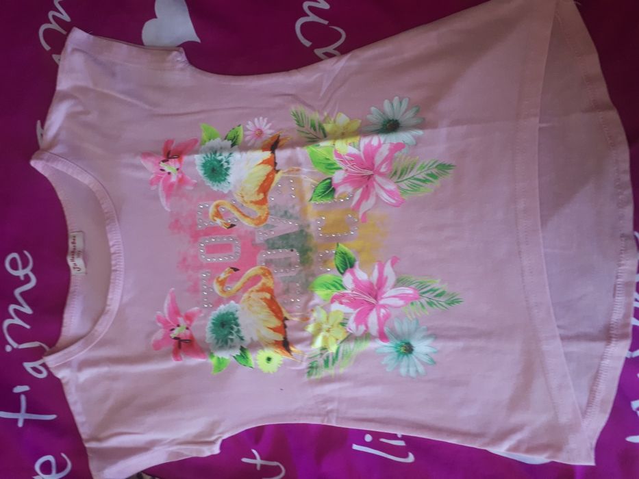 Детска блузка розова