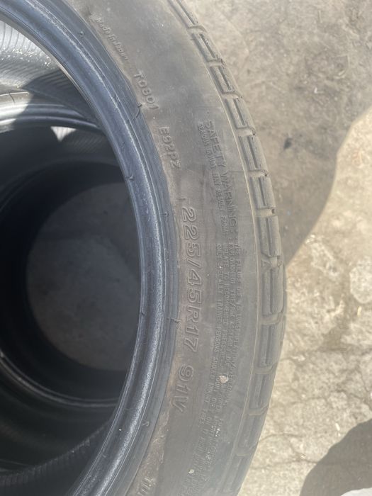 Продаются Б/ушины размером225*45*r17