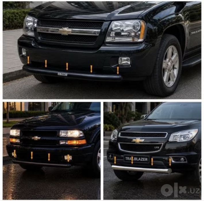 Защита бампера chevrolet trailblazer 1-2 Blazer