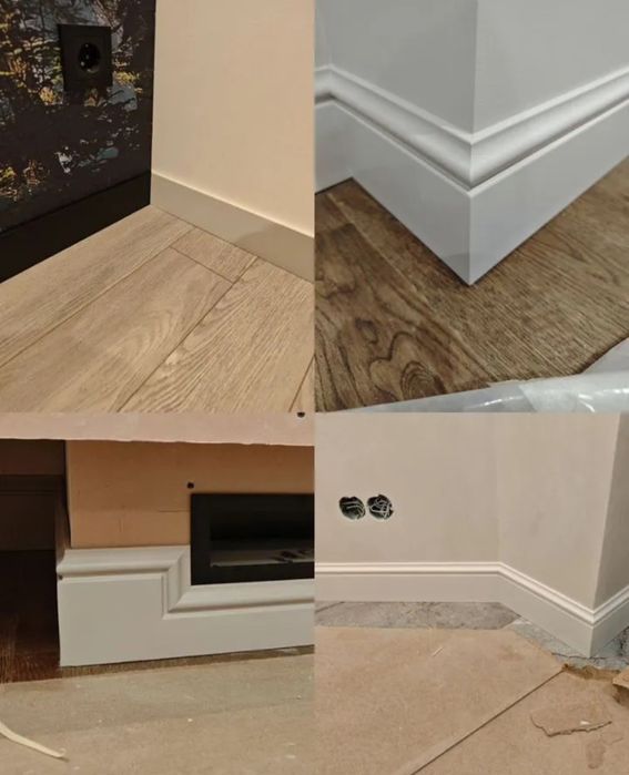 установка плинтуса профессионально