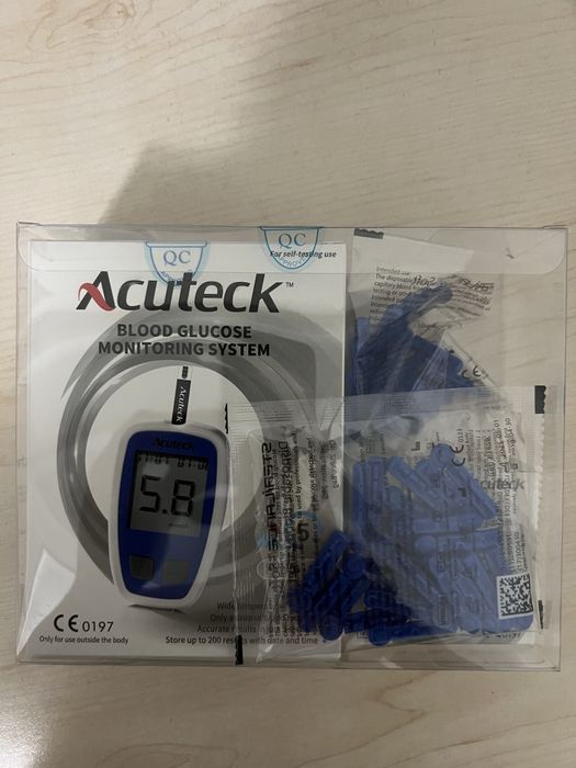 Glyukometr Acuteck 5 sekund rezultat