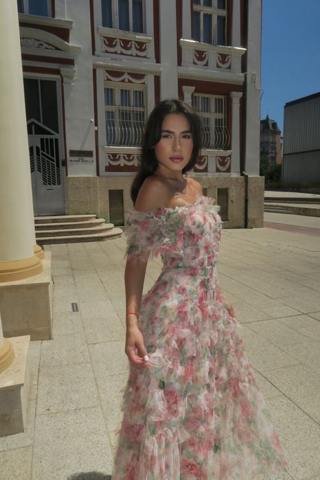 Миди рокля Rosa Belle последен Л