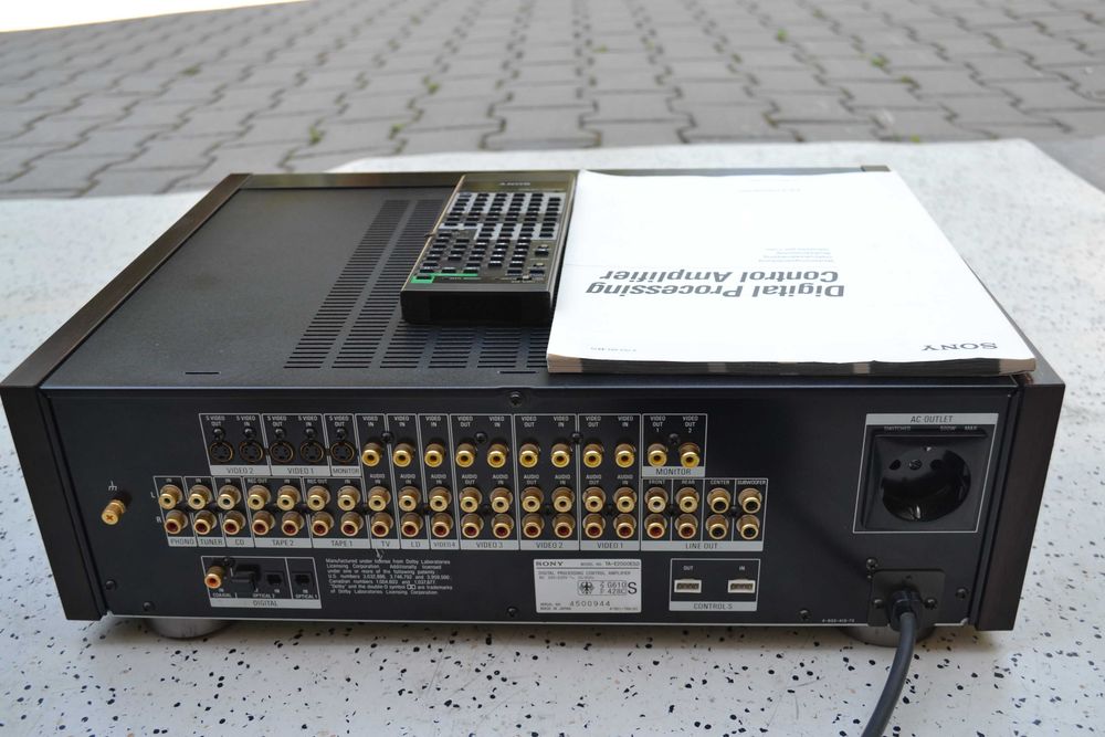 Preamplificator Procesor Sony TA E 2000 ESD cu telecomanda si prospect