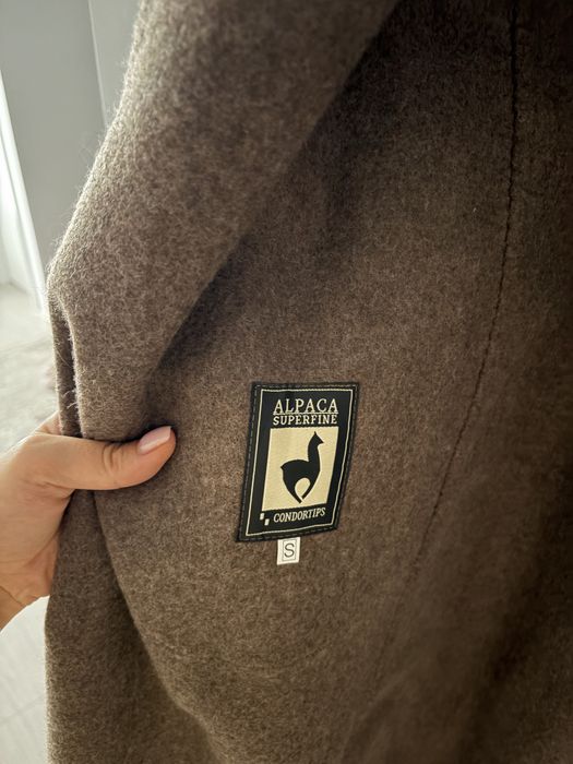 Palton din blana naturala+lână