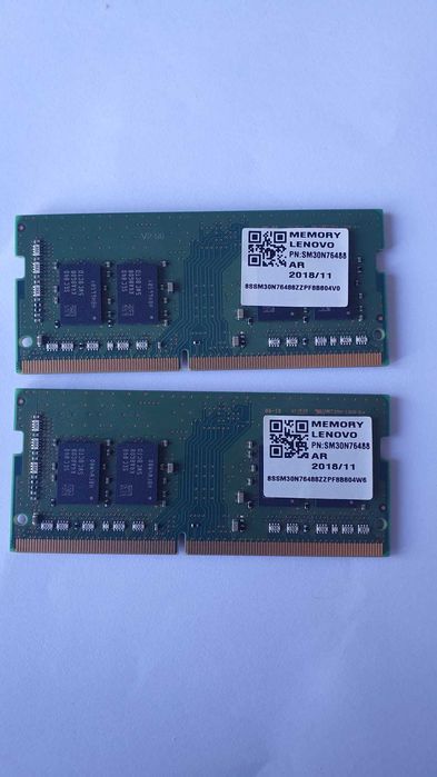 Kit de 16GB DDR4 2666MHz 2x8GB Sodimm 1Rx8 PC4 de la Samsung